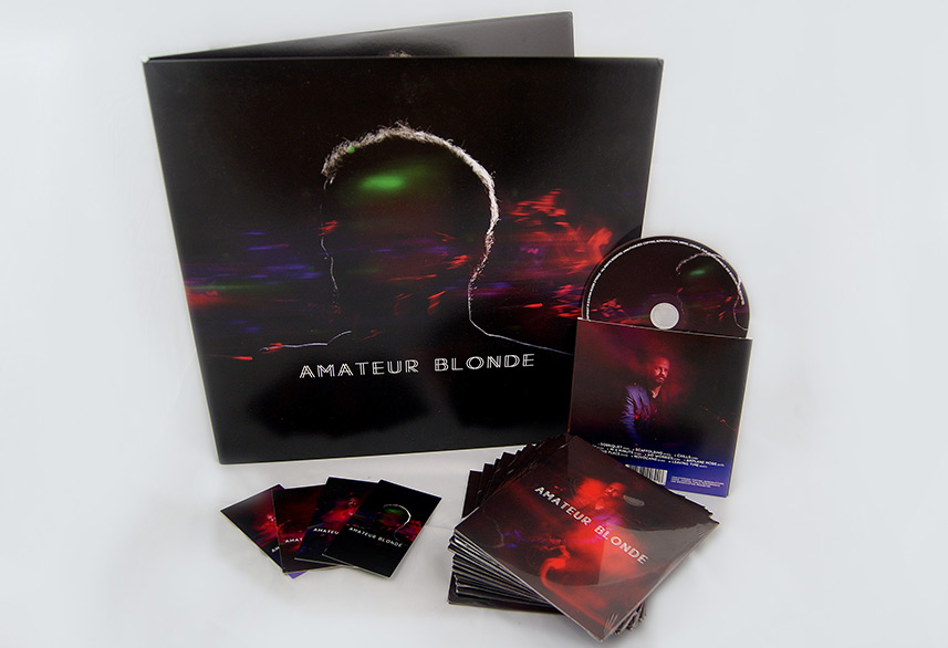 ABM cd packaging and vinyl sleeve designs