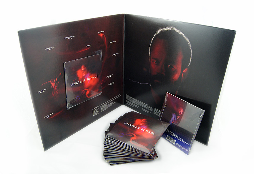 ABM cd packaging and vinyl sleeve designs