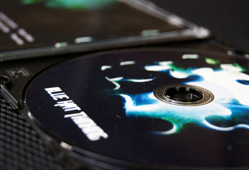Andrew Danso Blue Hat cd packaging design