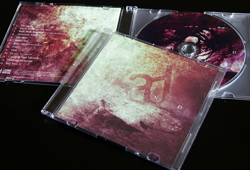 Andrew Danso cd packaging design