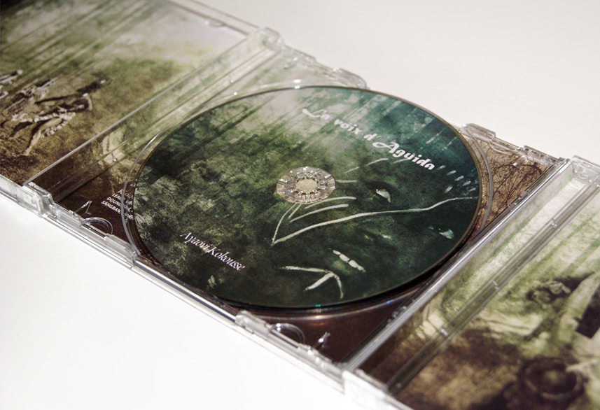 Ayaovi Kokousse cd packaging design