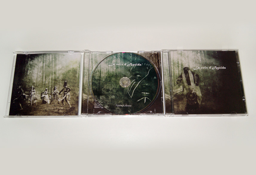 Ayaovi Kokousse cd packaging design