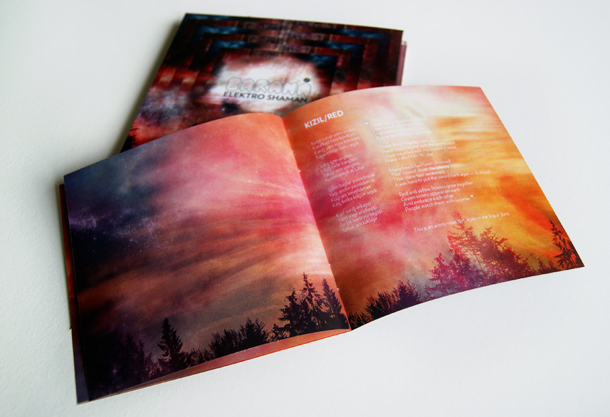 Baraná cd booklet design