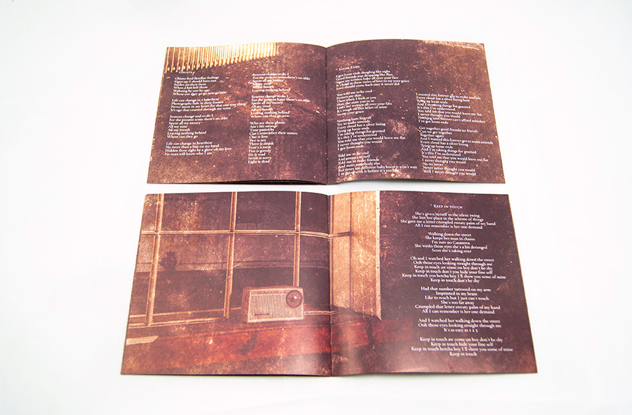 John Calon album booklet design