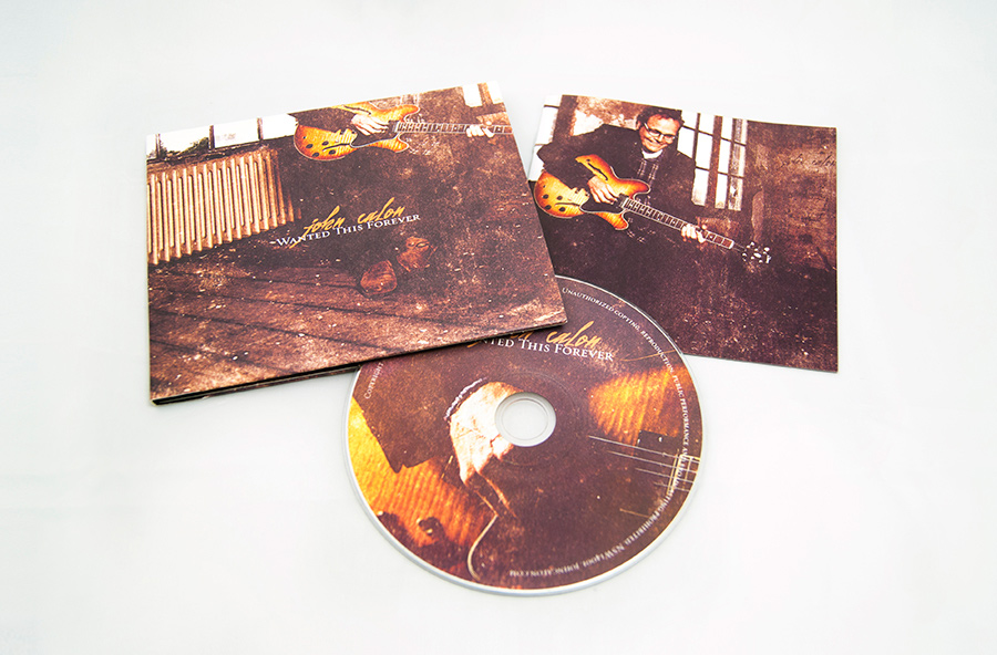John Calon digipack cd packaging