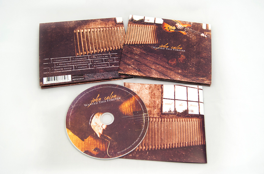 John Calon cd packaging design