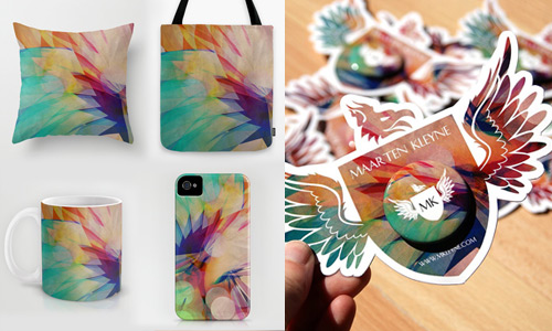 Merchandise design; visually awesome stuff for promo-activities