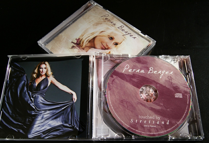 Petra Berger cd packaging design