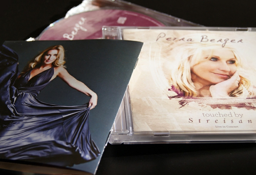 Petra Berger cd booklet design