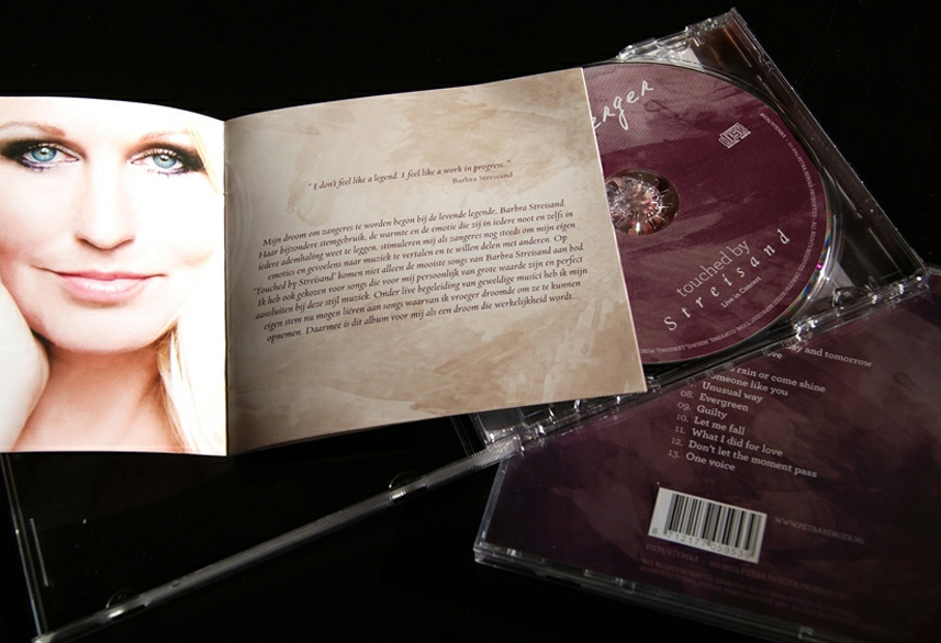 Petra Berger cd booklet design