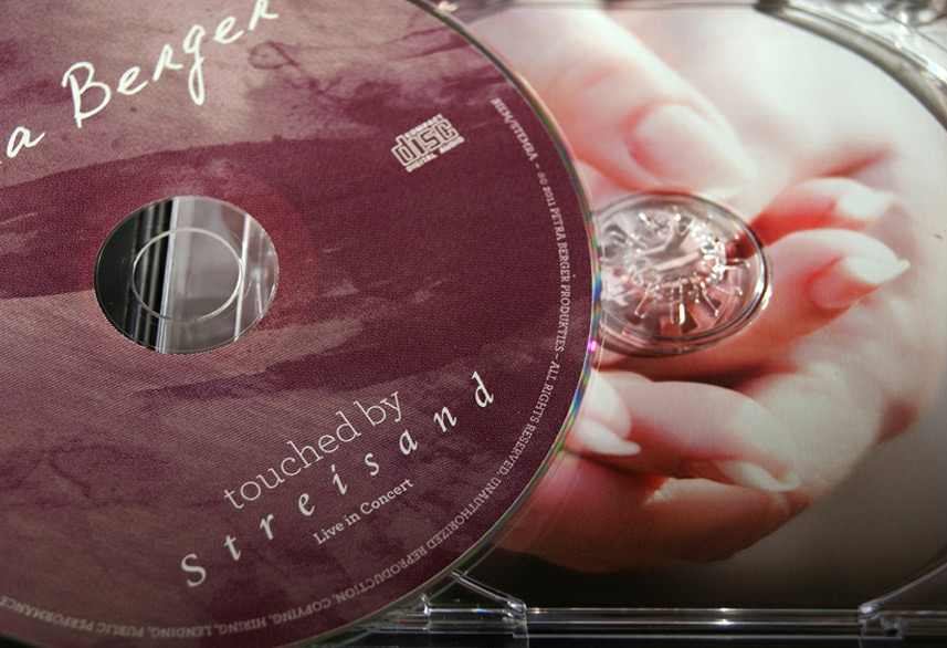 Petra Berger cd packaging design