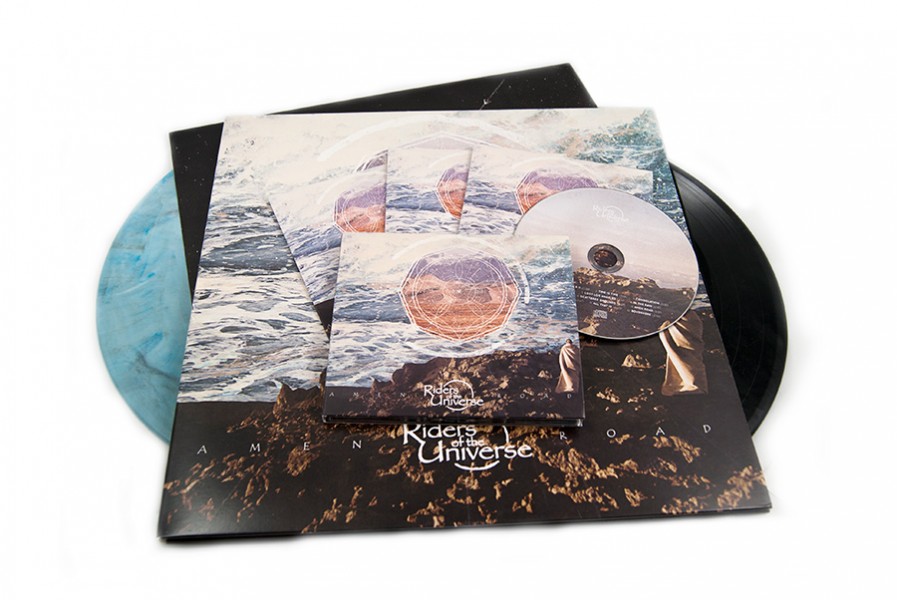 Riders of the Universe vinyl cd design