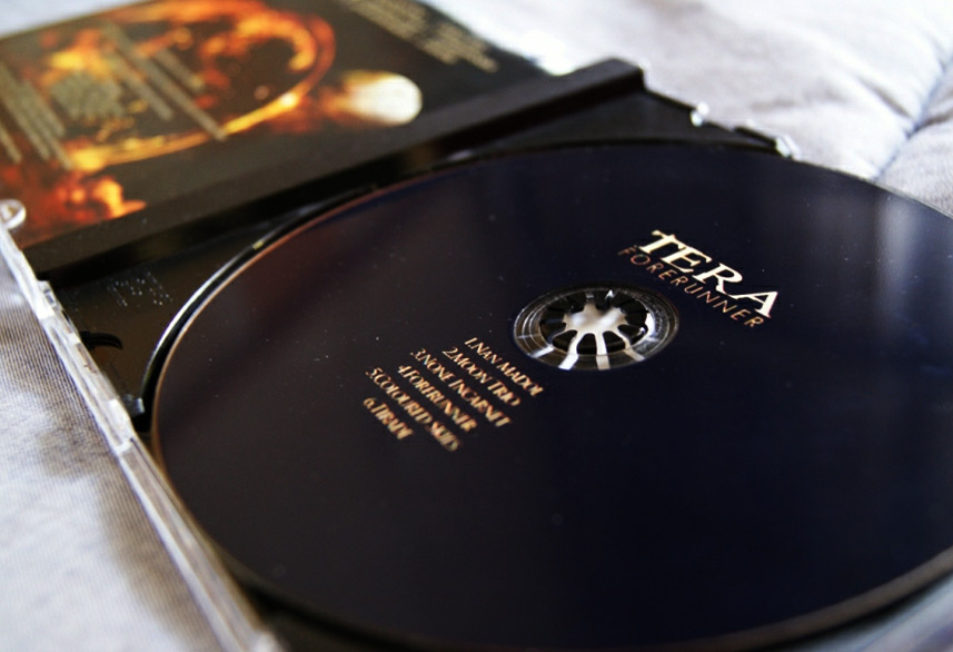 Tera Forerunner cd packaging design