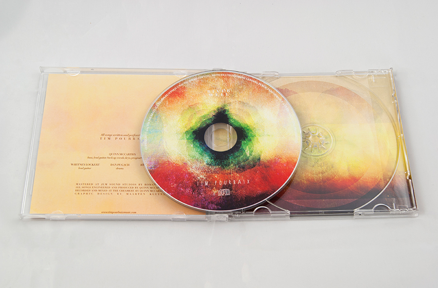 Tim Pourbaix jewel case cd design