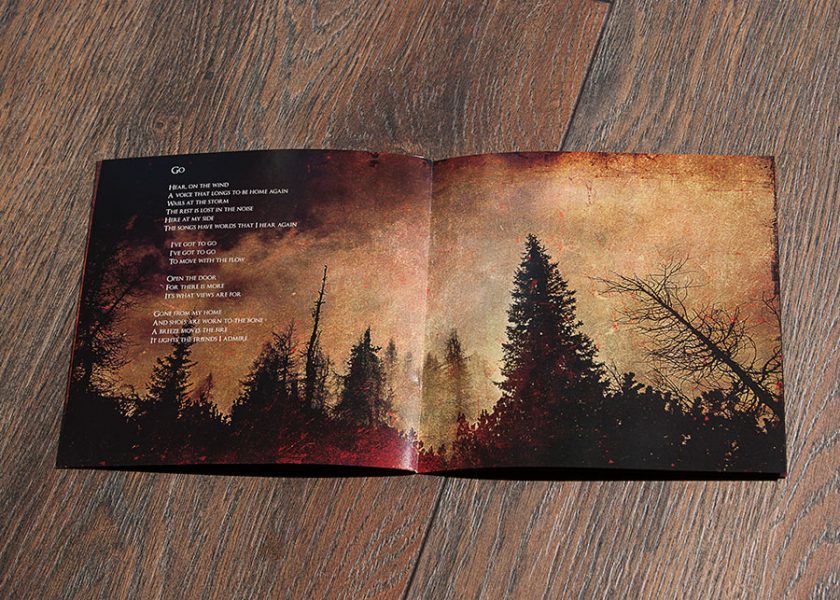 Triangle cd booklet design
